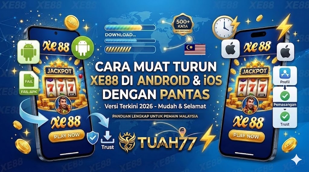 xe88 2 Cara Muat Turun XE88 di Android & iOS dengan Pantas